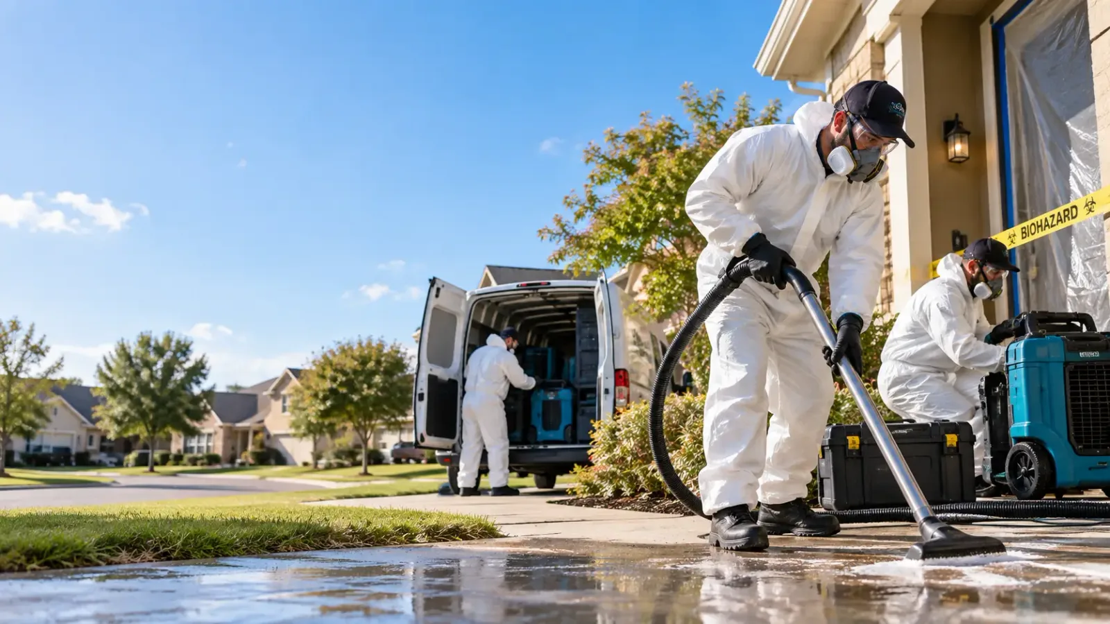 Biohazard Cleanup in Bells, TX